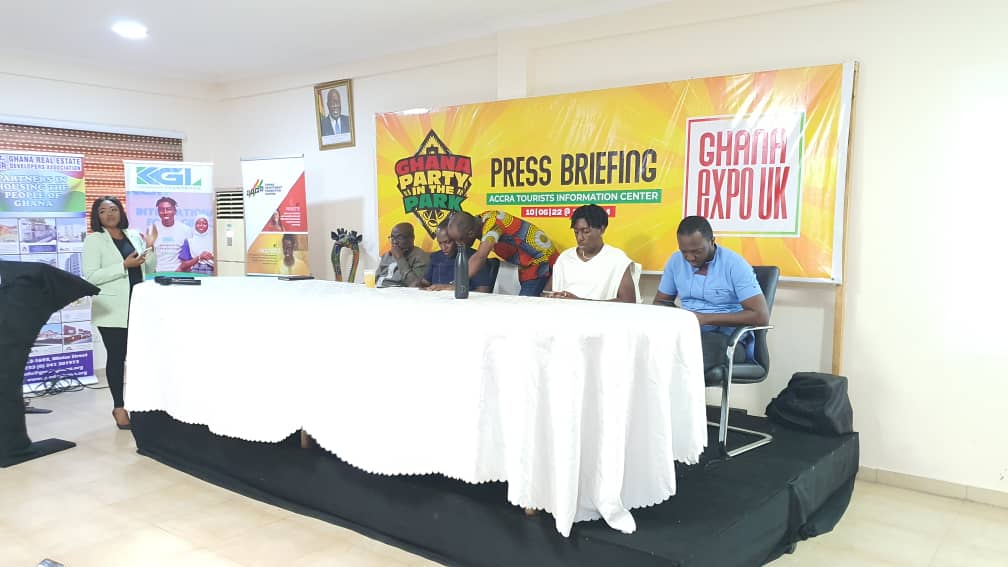 Akwaaba Group holds a press briefing for Ghana Party in the Park UK