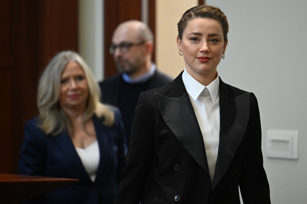 The jury awarded Amber Heard, above, $2 million in her countersuit against Depp.