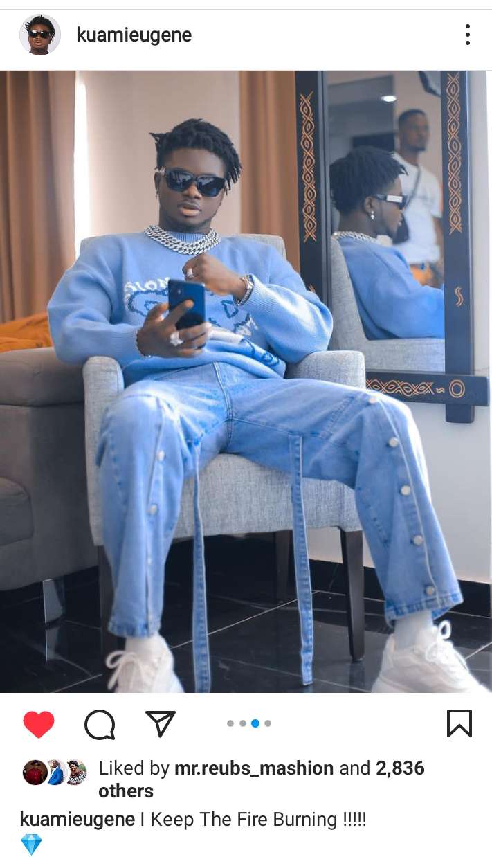 Drip On Drip Netizens Gush Over Kuame Eugene As He Releases Dope