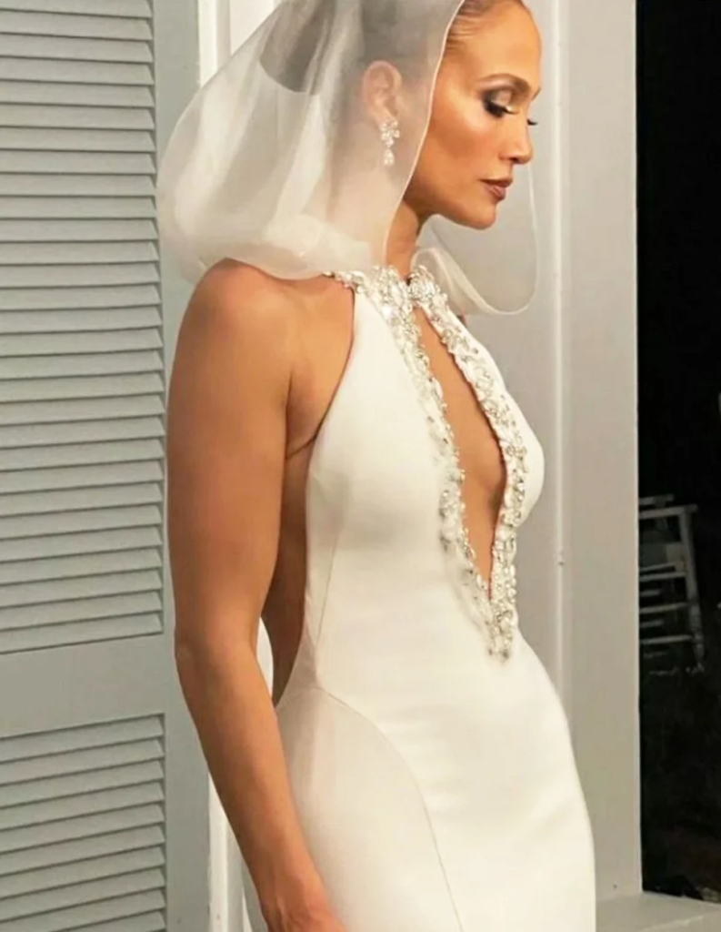 See Jennifer Lopez in her three unique wedding gowns