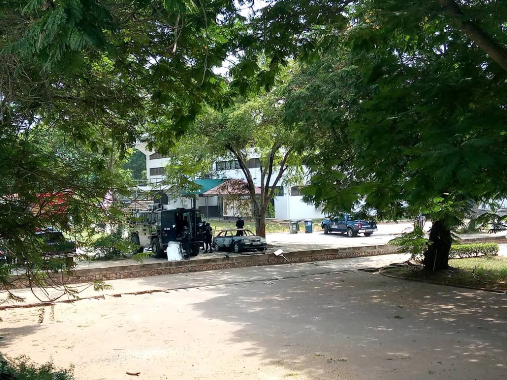 Commonwealth and Mensah Sarbah clash: Police deployed to UG campus