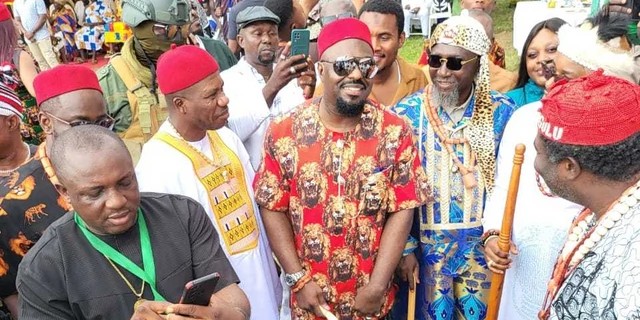 Jim Iyke receives chieftaincy title in Ghana