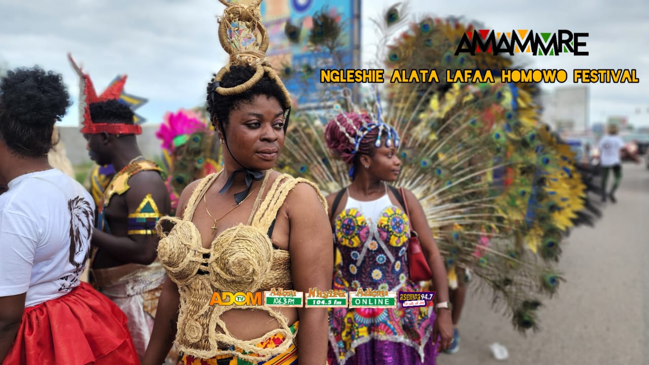 Accra lights up in colours as patrons mark Ngleshie Homowo with carnival