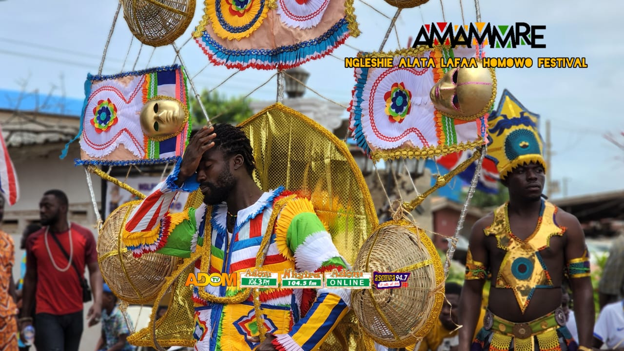 Accra lights up in colours as patrons mark Ngleshie Homowo with carnival