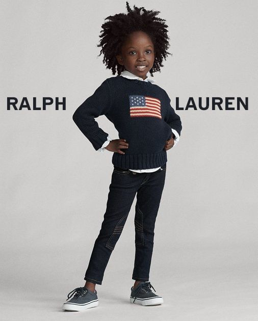 Mylah Gyimah models for Ralph Lauren 