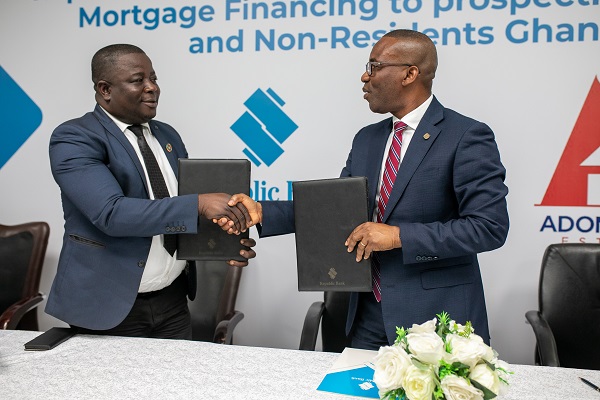 Republic Bank partners Adom City estates to provide affordable housing