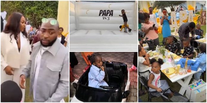 Davido's son's lavish 3rd birthday