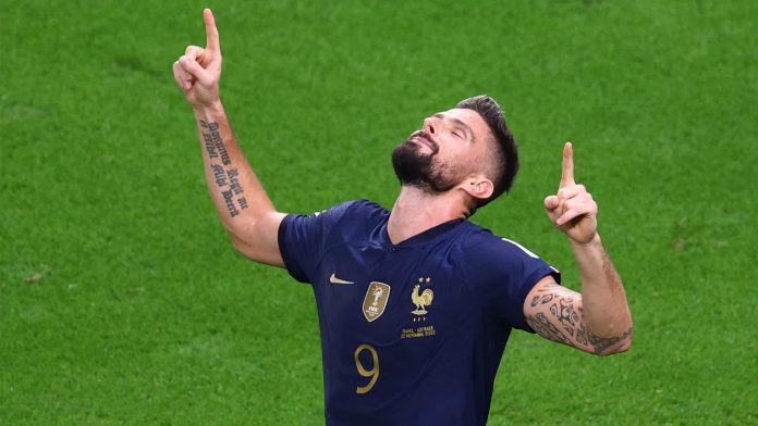 Goals from Olivier Giroud – who got two and equalled Thierry Henry’s French scoring record – Adrien Rabiot and Kylian Mbappe brought the holders from behind to beat Australia in another extremely enjoyable match.