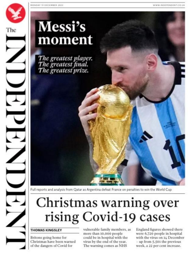 Independent front page