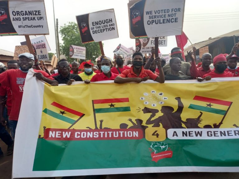 Hundreds demonstrate in Tamale to demand reforms