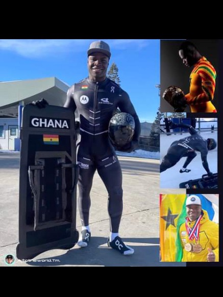 Akwasi Frimpong | The First Skeleton Athlete From Africa To Win An Elite Skeleton Race