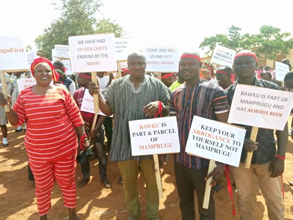 Mamprugu Protest Against Nana Addo In The North East Region |