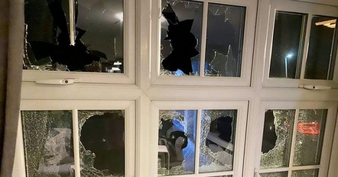 Family spends 8 months with no glass in windows after masked intruders break in