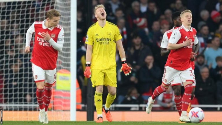Title-chasing Arsenal salvage point against Southampton