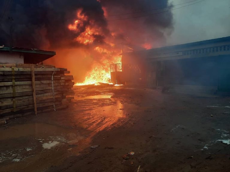 Parts of Makola gutted by fire