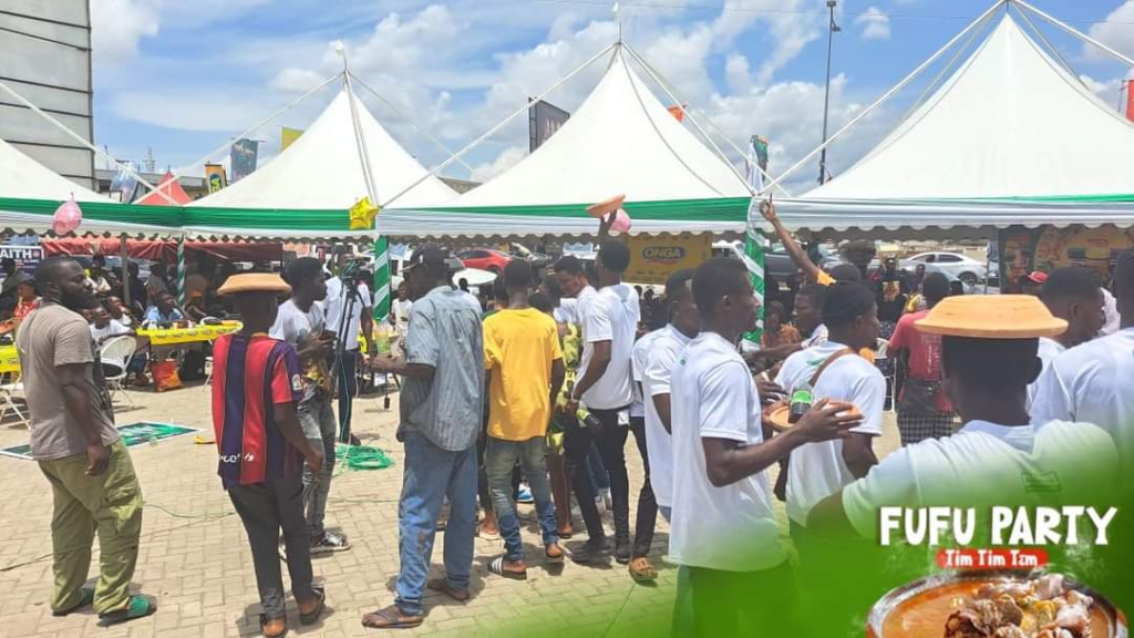 Nhyira FM fetes Kumasi residents at 'May Day Fufu' party