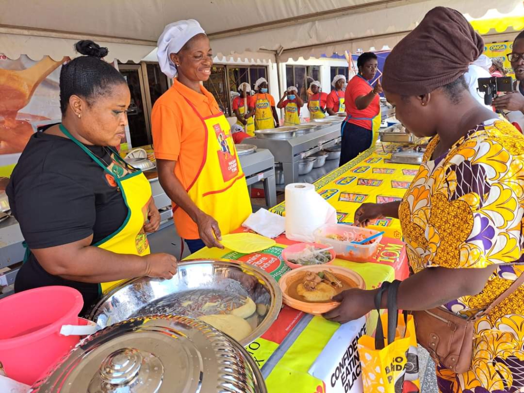 Nhyira FM fetes Kumasi residents at 'May Day Fufu' party