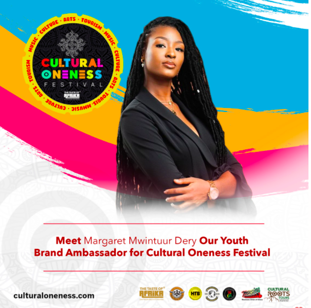 Margaret Dery Unveiled as The Youth Brand Ambassador for Cultural Oneness Festival 