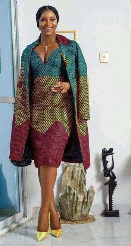 Fashionable Ankara print styles for classy women