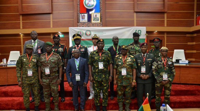 ECOWAS Military Chiefs arrive in Accra for meeting on Niger coup