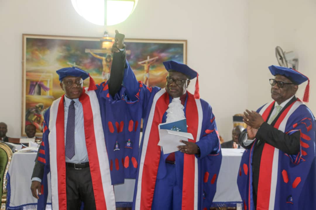 Professor Ofosu-Anim takes over as Vice-Chancellor of Presbyterian University