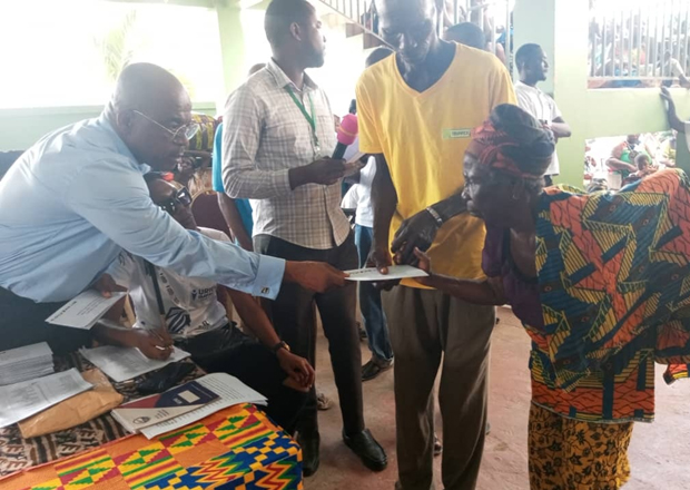 Seidu Agongo, Class Group Donate To Mepe Residents