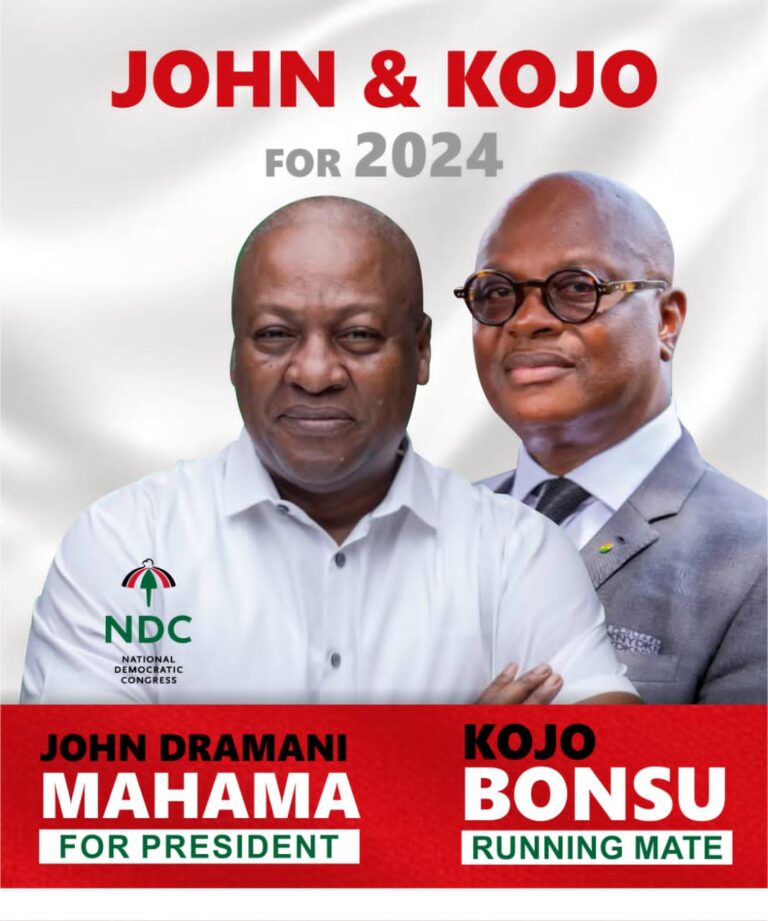 Mahama picks Kojo Bonsu as running mate?