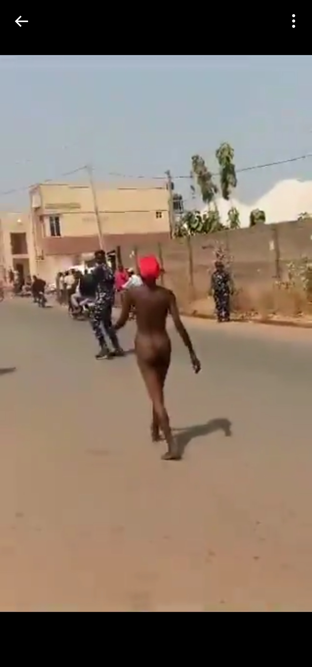 Woman Protesting Naked Against Sule’s S'Court Victory Shot At 