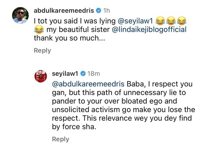 Eedris Abdulkareem tackles Seyi Law as video corroborate his claims