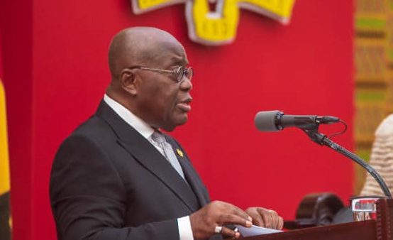 Delivery of State of the Nation Address by President Akufo-Addo underway
