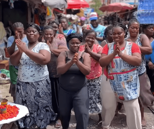 I pay the market women in my dance videos – Official Starter –