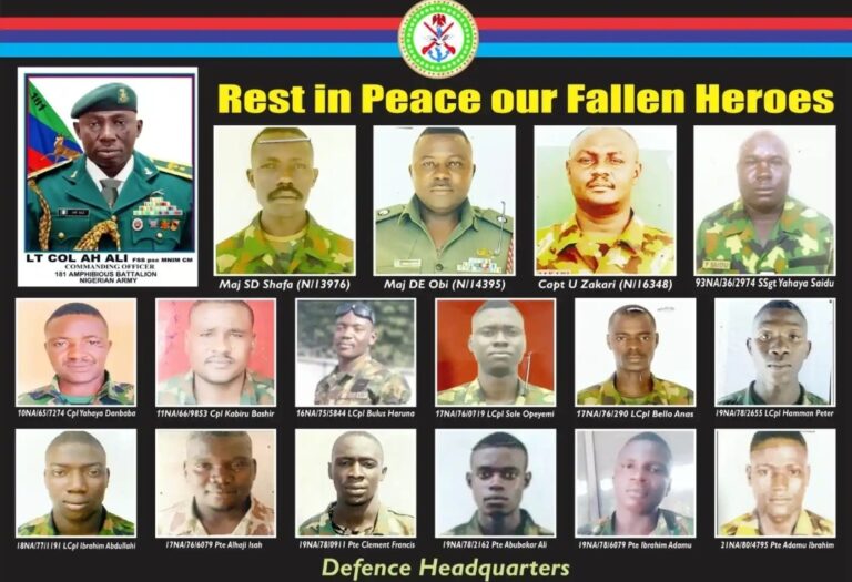 Slain Delta Soldiers Will Receive National Honours, Befitting Burials — Tinubu