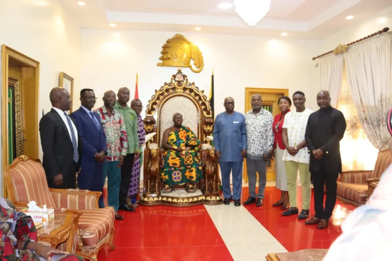 Asantehene emphasizes environmental sustainability in Mytilineos’ Bauxite operations