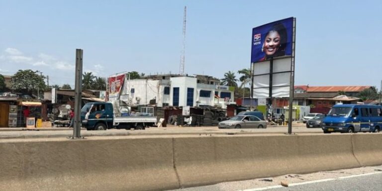 Ama Dokua’s campaign billboards vandalized in Okaikwei North