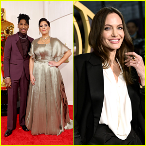 Angelina Jolie Designed Oscars 2024 Dress Worn by Jon Batiste’s Wife Suleika Jaouad –