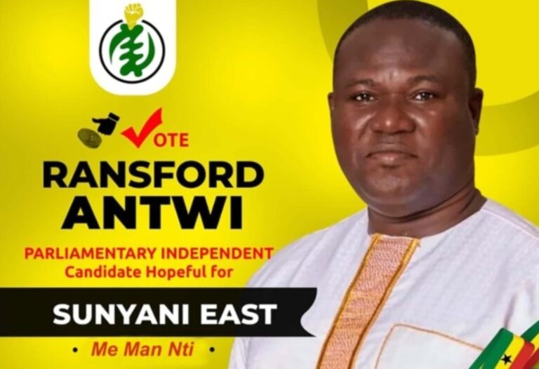 Ransford Antwi to contest as an independent candidate