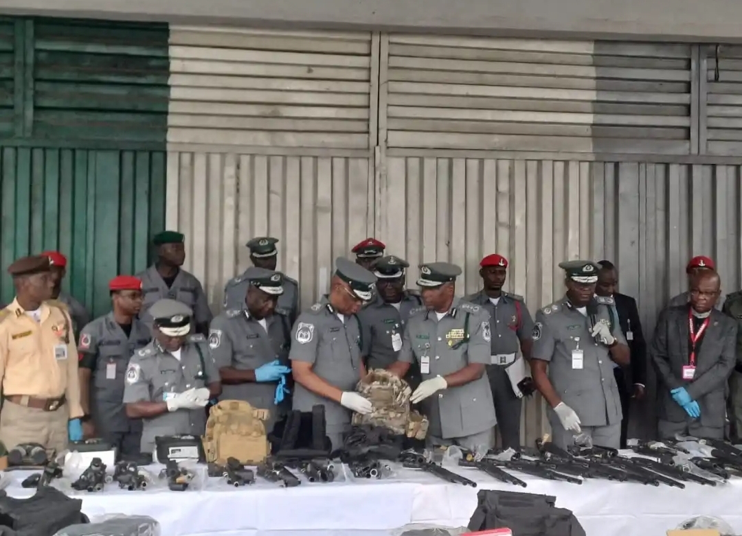 Customs Intercepts rifles worth over N270 million at Lagos airport