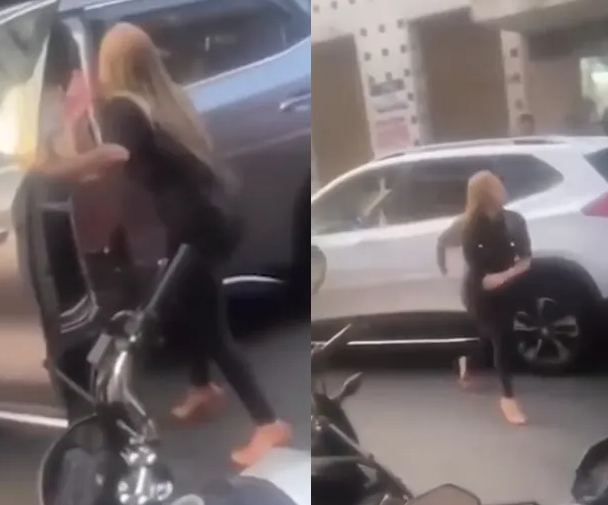 Wife catches cheating government official husband outside hotel and causes a scene that led to him getting fired (watch video) – Face of Malawi