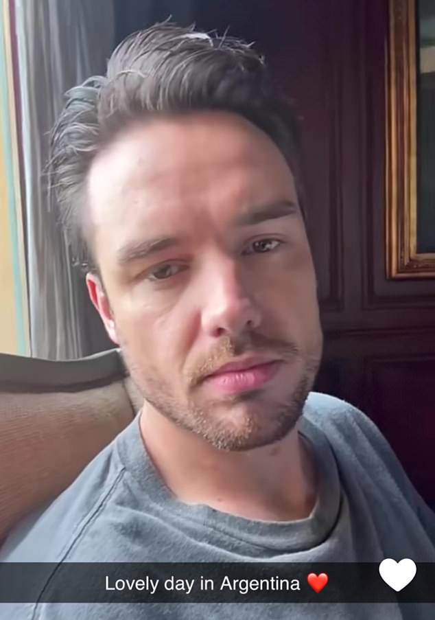 Liam Payne 's body was found in a hotel courtyard next to a lighter, a whiskey bottle and a mobile phone