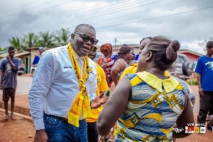 Kwame Owusu Danso, vice-presidential candidate of the Afrafranto Alliance