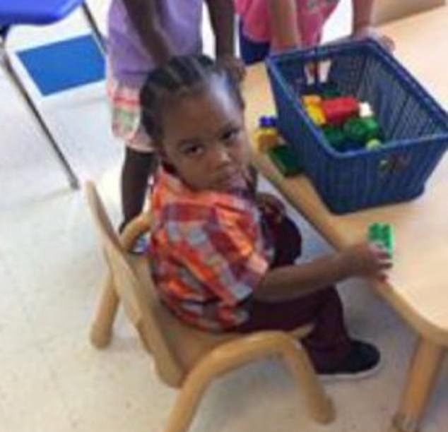 Police launched their investigation into Williams, then 24, after she called 911 to report that she had come home from work and found the children dead in her Atlanta apartment. Pictured is two-year-old Ke-Yaunte Penn