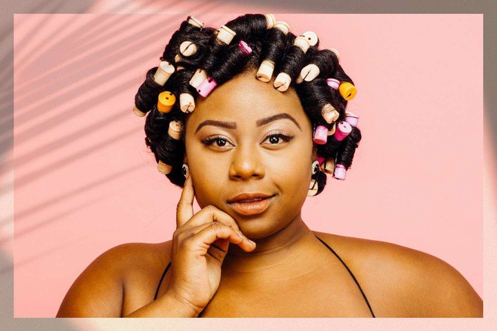 Rollers for natural hair [oprahdaily]