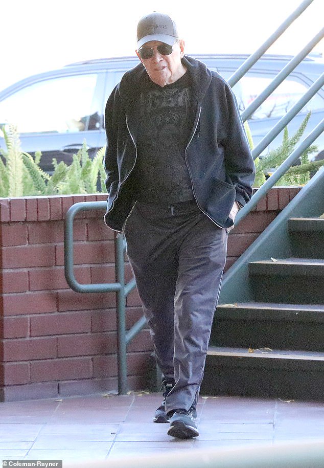 David Lopez, who turns 83 on Sunday, was seen out and about in LA earlier this month, exclusive DailyMail.com photos show