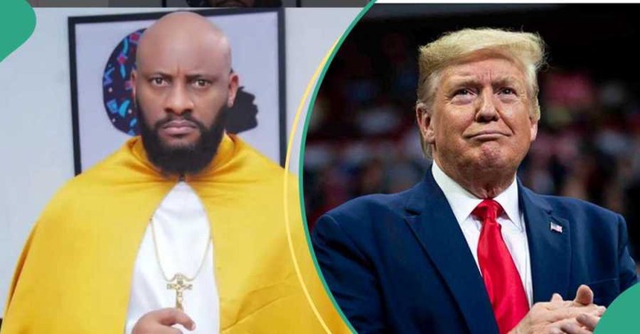 Yul Edochie, Donald Trump