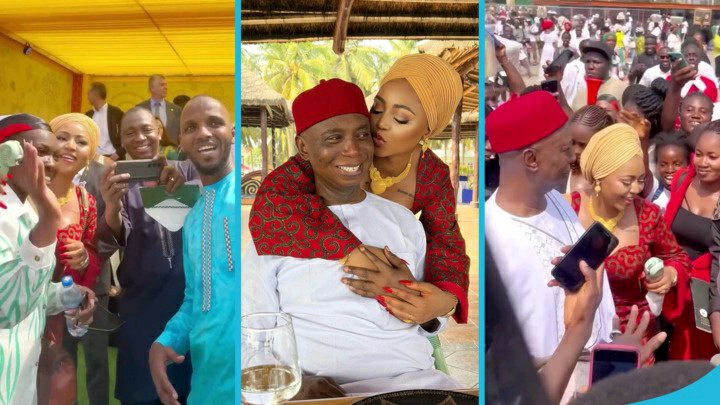Regina Daniels highlights her trip to Ghana in an exciting video, and plays Rex Gyamfi’s Oseeye.