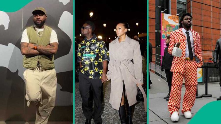 Davido, others storm Paris Fashion Week