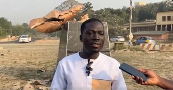 I will rebuild Akufo-Addo’s destroyed statue