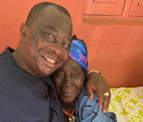 Ambassador Abu Zein Consoles Ivorian Minister Of State … On The Demise Of His Mother
