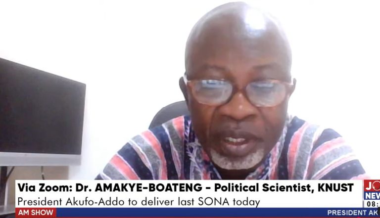 Dr Amakye Boateng criticizes Akufo-Addo’s government for weakening judiciary