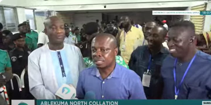 I’m done collating Ablekuma North results, find a new person – Returning Officer quits